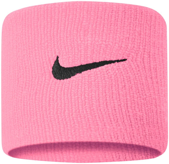 Nike Swoosh Wristbands (Pink/Grey) 3 Nike Swoosh Wristbands (Pink/Grey)