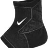 Nike Pro Knitted Ankle Sleeve (Black/Anthracite/White) -Racquetguys N1000670031 FA20 NIKE PRO KNITTED ANKLE SLEEVE S PHSRH00030ACLR