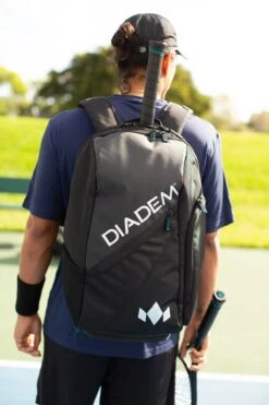 Diadem Nova Tour Backpack Racquet Bag (Black/Chrome) -Racquetguys Nova Backpack 2 1800x1800 c8006b4e 4e17 43eb 87f5 3a975f8b804d