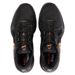 Head Sprint Pro 3.5 SF Men's Tennis Shoe (Black/Orange) -Racquetguys Presentation 273002SprintPro3.5SFBKORtopview01563200