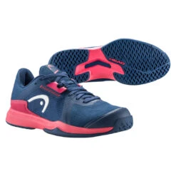 Head Sprint Team 3.5 Women's Tennis Shoe (Navy) -Racquetguys Presentation 274302 Sprint Team 3.5 Women DBAZ 1 2