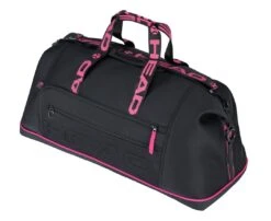Head Coco Duffel 8 Pack Racquet Bag (Black/Pink)