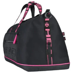 Head Coco Duffel 8 Pack Racquet Bag (Black/Pink) -Racquetguys Presentation 283651 Coco Duffle Bag BKPK 3 1