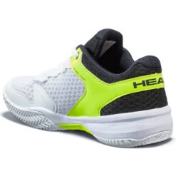 Head Sprint 3.0 Junior Tennis Shoe (White/Yellow) -Racquetguys Presentation Sprint3.0JuniorWHNYWhiteNeonYellow4