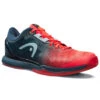Head Sprint Pro 3.0 Men's Indoor Court Shoe (Red/Navy) -Racquetguys Presentation SprintPro3.0IndoorNRMNNeonRedMidnightNavy3