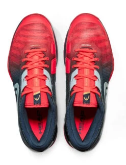Head Sprint Pro 3.0 Men's Indoor Court Shoe (Red/Navy) -Racquetguys Presentation SprintPro3.0IndoorNRMNNeonRedMidnightNavy5