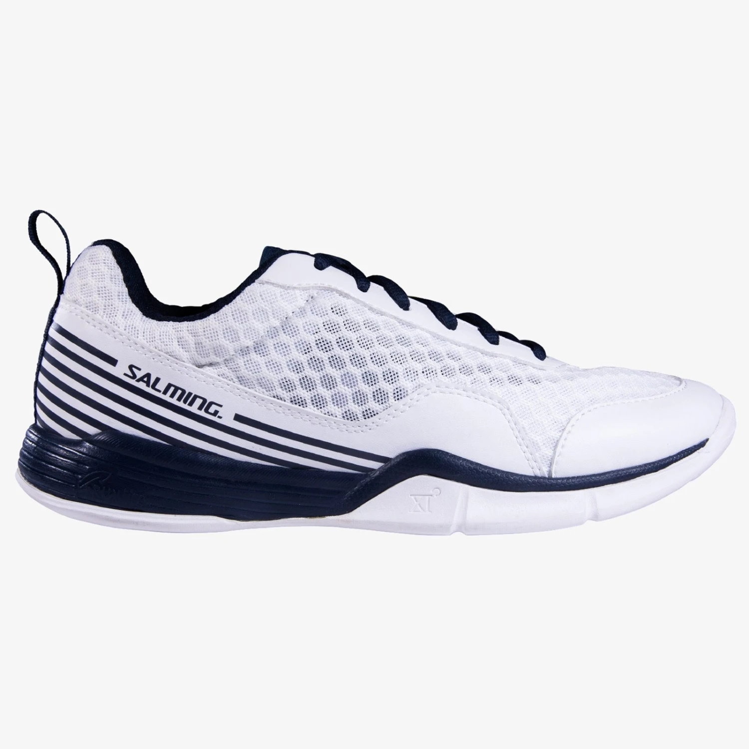 Salming Viper SL Men's Indoor Court Shoe (White/Navy) 3 Salming Viper SL Men's Indoor Court Shoe (White/Navy)