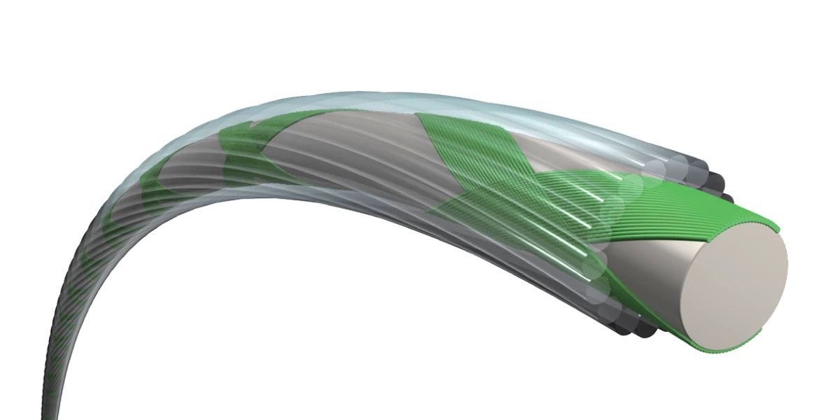 Prince Synthetic Gut 16/1.30 Duraflex Tennis String (Black) 4 Prince Synthetic Gut 16/1.30 Duraflex Tennis String (Black) - Image 2