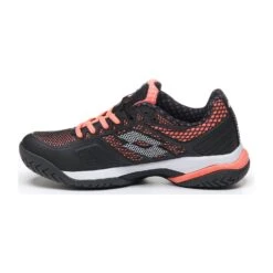 Lotto Viper Ultra IV Speed Women's Tennis Shoe (Black/Rose Pink) -Racquetguys T6435 03 unq11096