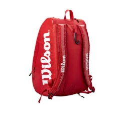Wilson Super Tour PaddlePak Pickleball Bag (Red) 7 Wilson Super Tour PaddlePak Pickleball Bag (Red) -Racquetguys WR8004901001Super Tour Paddlepak BackStanding
