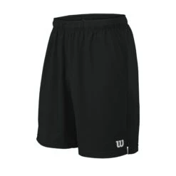 Wilson Mens Rush 9 Inch Woven Shorts (Black)