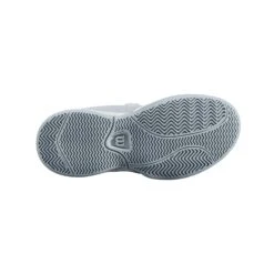 Wilson Kaos Junior Tennis Shoe (White/Blue) -Racquetguys WRS324040 Jr Kaos Stroke White PearlBlue DazzlingBlue Sole a9f81264 9a4b 4468 a4c9 4b8f988e32ba