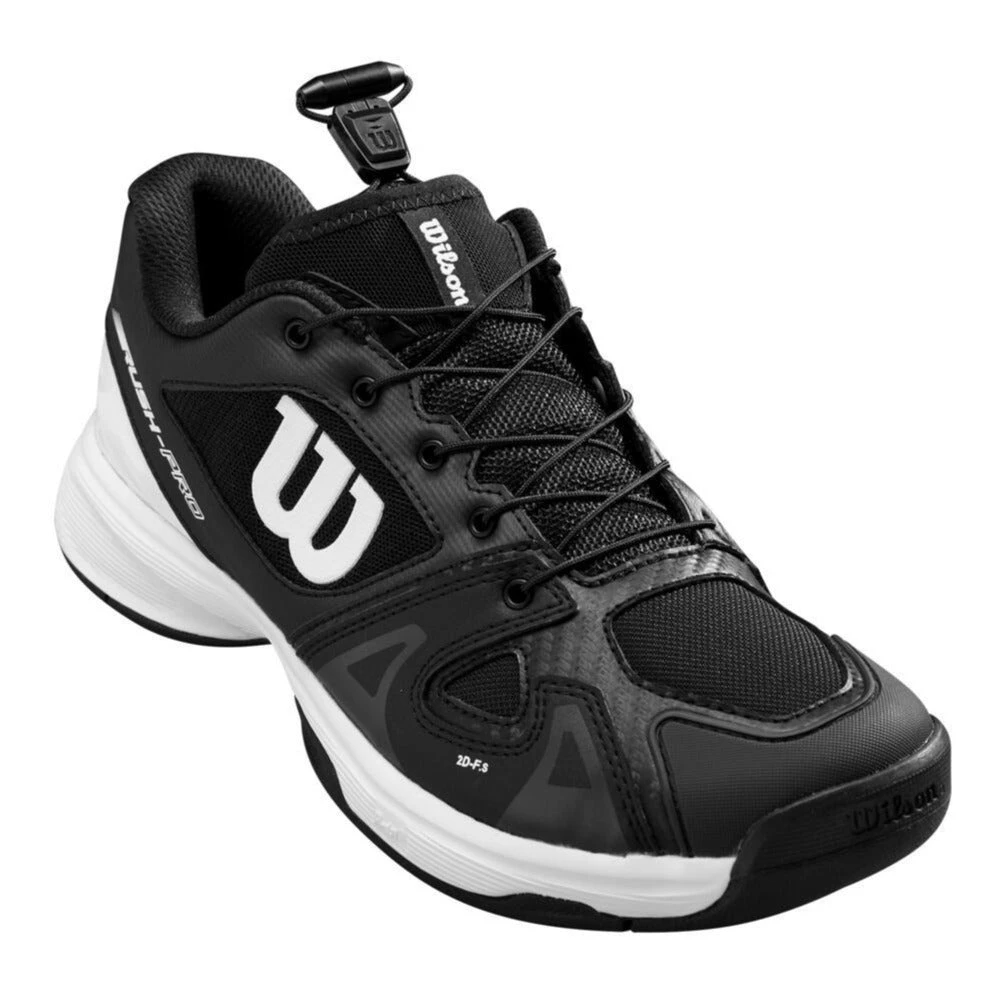 Wilson Rush Pro QL Junior Tennis Shoe (Black) 3 Wilson Rush Pro QL Junior Tennis Shoe (Black)