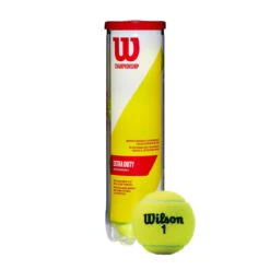 Wilson Championship Extra Duty Tennis Balls (18 Can Case) -Racquetguys WRT110000 Wilson Championship Extra Duty 4Ball Can d20a9a29 b8d4 41e5 84a2 05bc809c4391