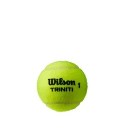 Wilson Triniti Tennis Balls - 3 Ball Sleeve 7 Wilson Triniti Tennis Balls - 3 Ball Sleeve -Racquetguys WRT125200 2 Triniti Ball YE
