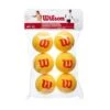Wilson Starter Red Foam Junior Tennis Balls - 6 Ball Bag -Racquetguys WRZ259300 0 Starter Foam 6PK YE.png.high res