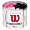 Wilson Pro Sensation Overgrip 100 Pack Jar (Assorted) -Racquetguys WRZ401300 0 Pro Overgrip Sensation 100 Assorted