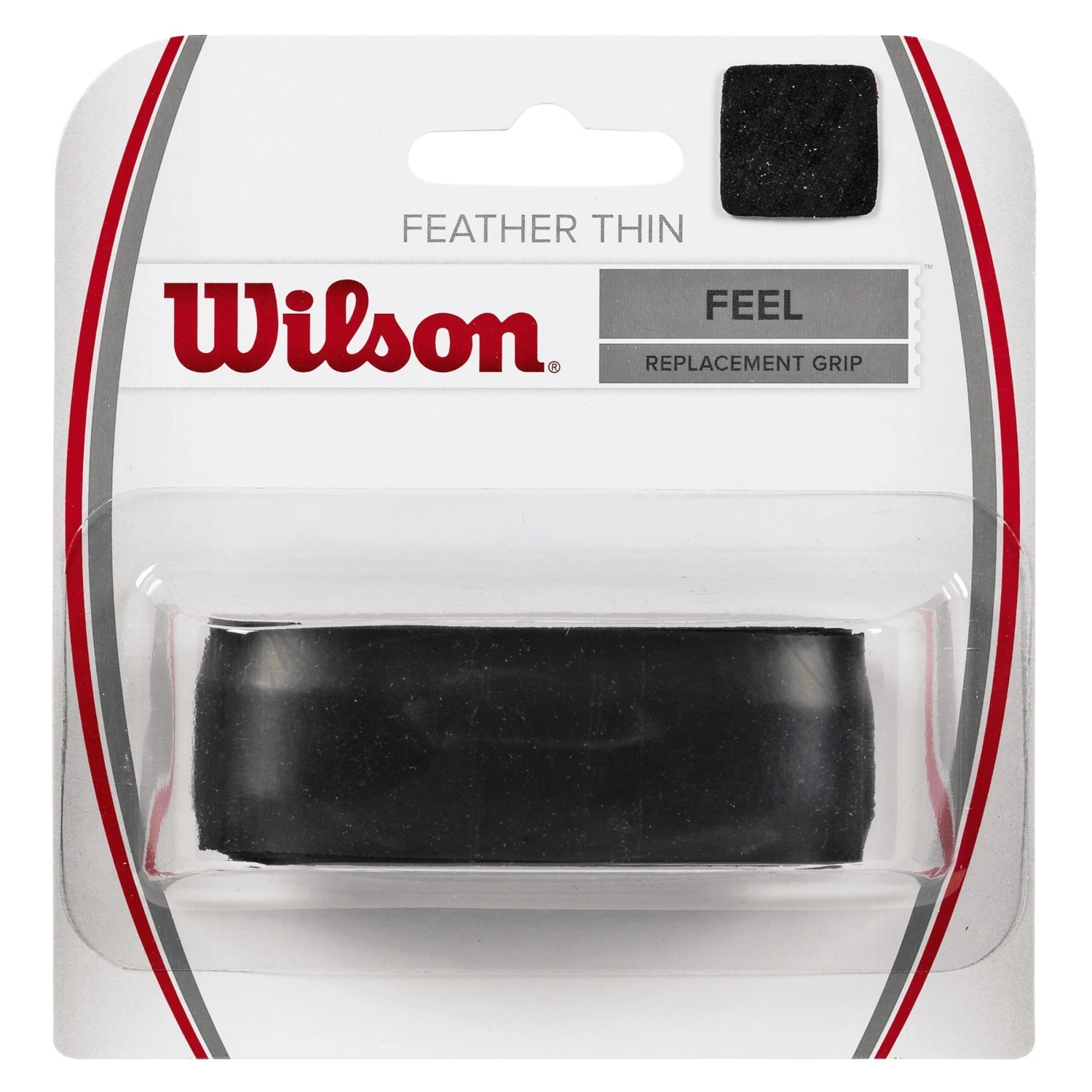 Wilson Featherthin Replacement Grip (Black) 3 Wilson Featherthin Replacement Grip (Black)