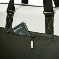 Wilson Women's Racquet Bag (Cream/Black/Forest) -Racquetguys Wilson Womens Racquet Bag Cream Black ForestGreen 4 572c2a40 014e 43e6 bcd8 dd5e0c16bc9a