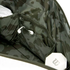 Wilson Women's Racquet Bag (Cream/Black/Forest) -Racquetguys Wilson Womens Racquet Bag Cream Black ForestGreen 7 2090d53d 07ef 4132 bab9 2ed56d45a1f7