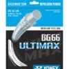 Yonex BG 66 Ultimax Badminton String (White) -Racquetguys Yonex BG 66 Ultimax Badminton String white