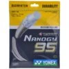 Yonex Nanogy BG 95 Badminton String (Silver) -Racquetguys Yonex Nanogy BG 95 Badminton String Silver