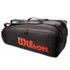 Wilson Tour 6 Pack Racquet Bag (Black/Red) -Racquetguys bdba2d1139b51468944e0d4f66a5f4a9bad37211 WR8011301 0 Tour 6PK RD BL new