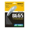 Yonex BG 65Ti Badminton String (Black) -Racquetguys bg65tiBLACK
