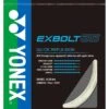 Yonex BG Exbolt 65 Badminton String (White) -Racquetguys bgxb65 ex pac