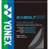 Yonex BG Exbolt 65 Badminton String (Black) -Racquetguys bgxb65 exbolt BLACK