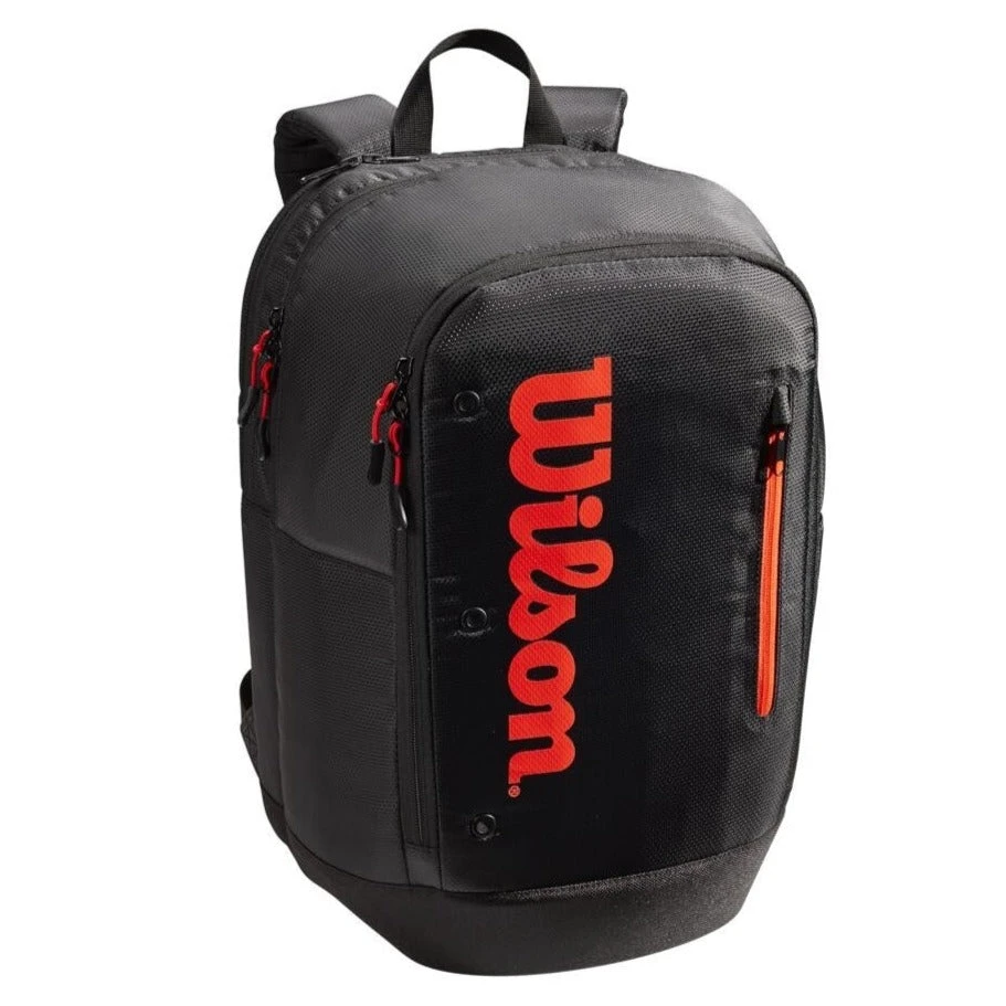 Wilson Tour Backpack Racquet Bag (Black/Red) 4 Wilson Tour Backpack Racquet Bag (Black/Red) - Image 2