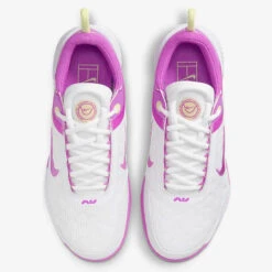 Nike Court Zoom NXT Women's Tennis Shoe (White/Pink) -Racquetguys nikecourt air zoom nxt hard court tennis shoes 0pFSks 3