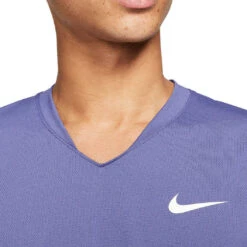 Nike Men's Dri-FIT Slam Top (Purple/White) 9 Nike Men's Dri-FIT Slam Top (Purple/White) -Racquetguys nikecourt breathe slam tennis top lbB2Dn 2
