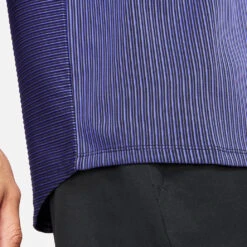 Nike Men's Dri-FIT Advantage Slam Polo (Purple/Black/White) -Racquetguys nikecourt dri fit adv slam tennis polo kX1H72 3