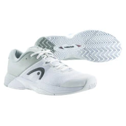 Head Revolt Evo 2.0 Men's Tennis Shoe (White/Grey) -Racquetguys revolt evo 2 0 men whgr 4