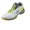 Yonex Power Cushion 65 Z3 Women's Indoor Court Shoe (White/Lime) -Racquetguys shb65z3l