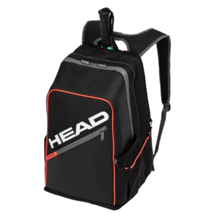 Head Tour Pickleball Backpack Paddle Bag (Black/Orange) 3 Head Tour Pickleball Backpack Paddle Bag (Black/Orange)