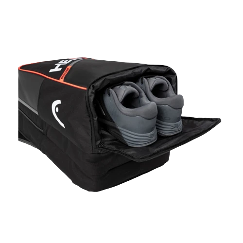 Head Tour Pickleball Backpack Paddle Bag (Black/Orange) 4 Head Tour Pickleball Backpack Paddle Bag (Black/Orange) - Image 2