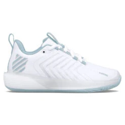 K-Swiss Ultrashot 3 Women's Tennis Shoe (White/Blue)