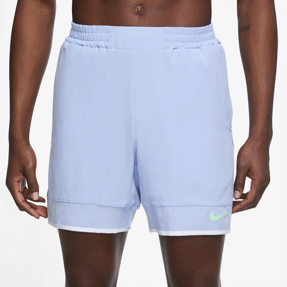Nike Men's Rafa Dri-FIT ADV Shorts 7-Inch (Aluminum/White) 3 Nike Men's Rafa Dri-FIT ADV Shorts 7-Inch (Aluminum/White)