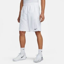 Nike Men's Court Dri-Fit Victory Short 11-inch (White/Black)