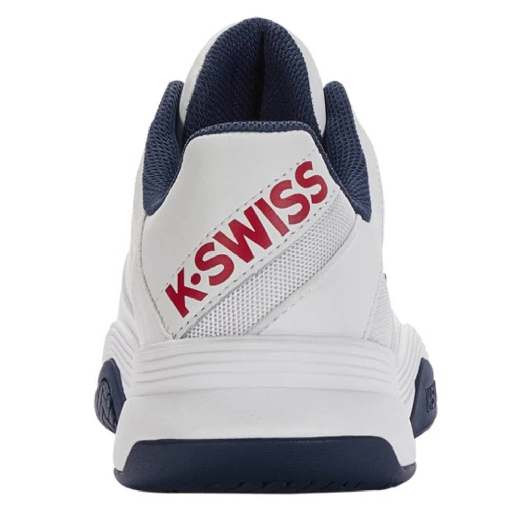 K-Swiss Court Express Men's Tennis Shoe (White/Blue) 6 K-Swiss Court Express Men's Tennis Shoe (White/Blue) - Image 4